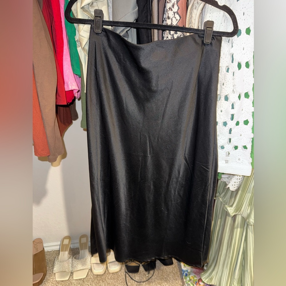 Sanctuary Black Midi Skirt